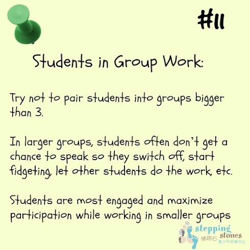 teaching tip #11
